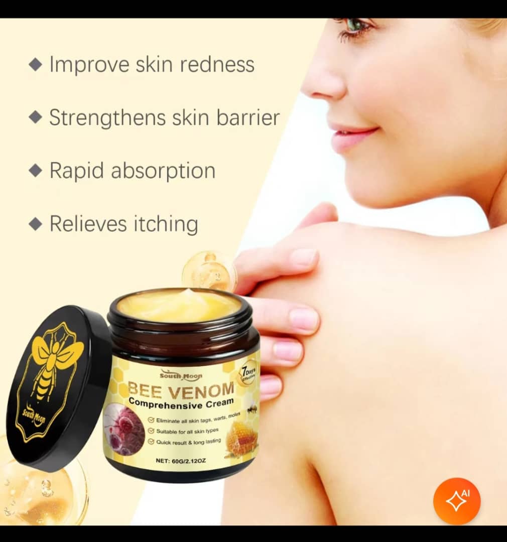 BEE VENOM – Réduit efficacement les gonflements, apaise les douleurs & adoucit la peau